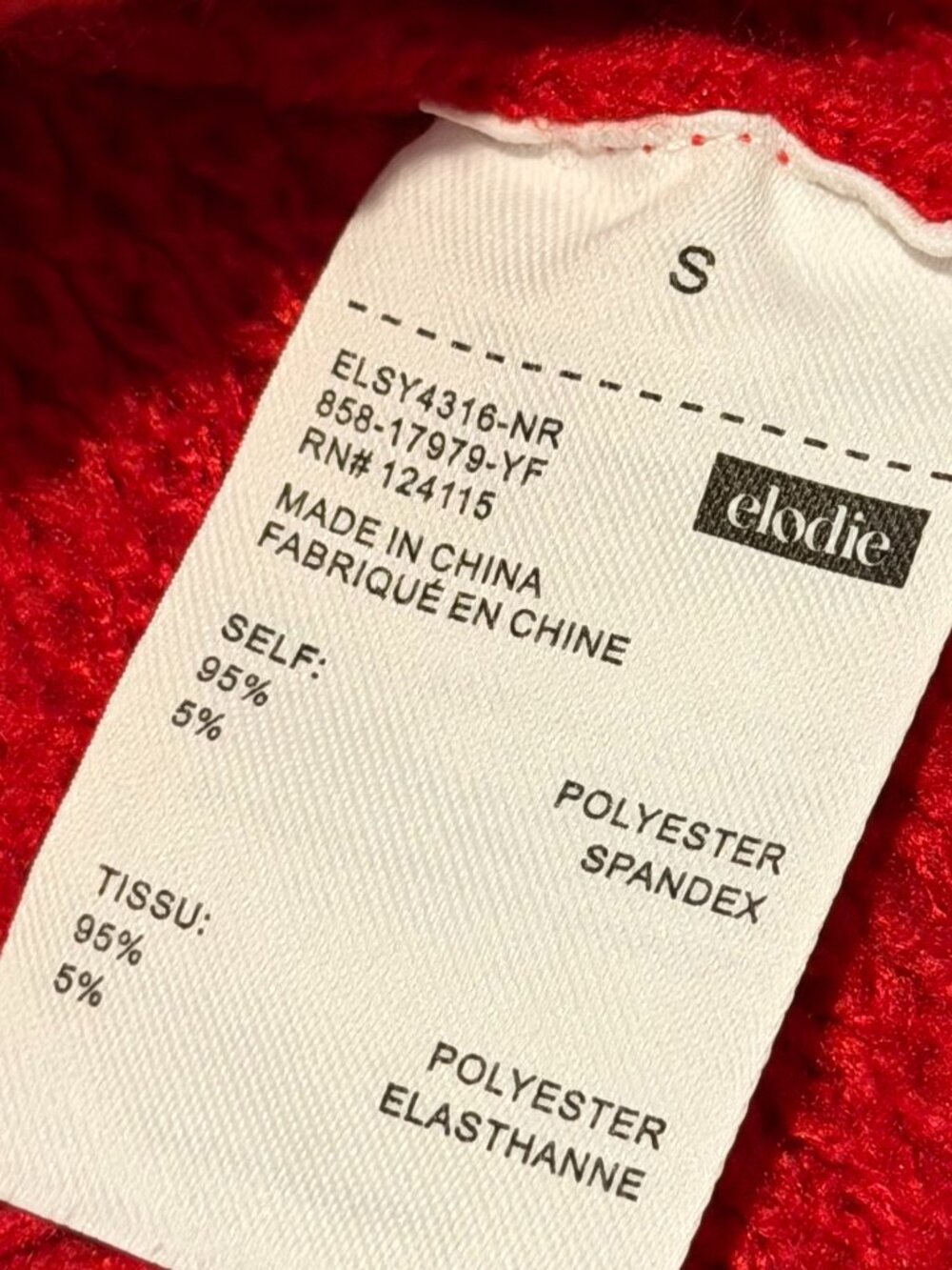Elodie Red Cable Knit Turtleneck Sweater Small - Picture 7 of 8
